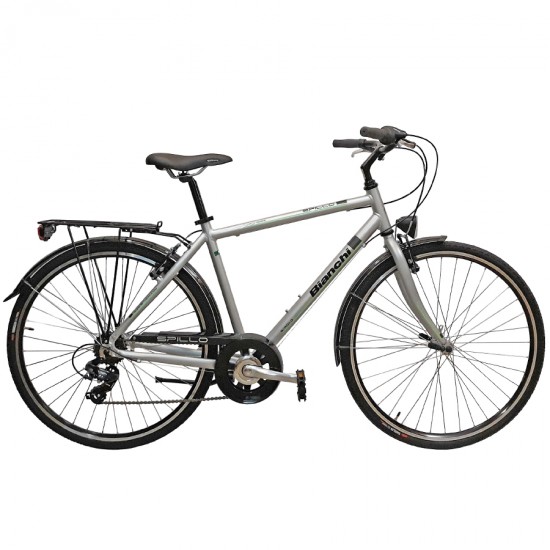 YEBAAT516P Bianchi велосипед TURCHESE G alu TX35 6s серебристый (11886)