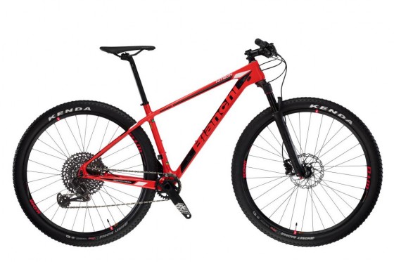 Велосипед BIANCHI Nitron 9.1 Carbon GX Eagle 1x12S Off-Road 48cm Red