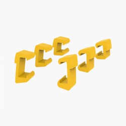Клипсы SCICON Clip Switch Kit Yellow