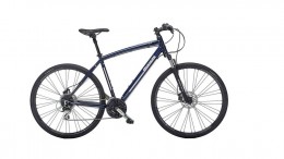 YKBB2I51L1 Bianchi велосипед C-SPORT CROSS Gent Acera 24s Disc синий/серебряный (10534)