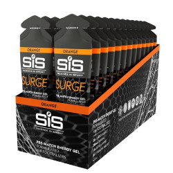 Гель SiS Surge Gel + Caffeine 30x60ml Orange
