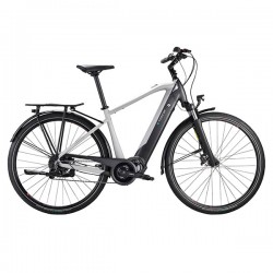 Велосипед BIANCHI E-bike T-Tronik T Sunrace 9s E6100 Disc Grigio Urbano/Dark Graphite/Matt 51