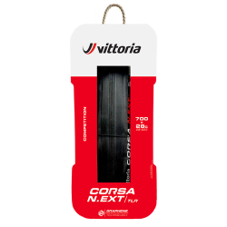 Покрышка бескамерная VITTORIA Road Corsa N.EXT 700x28c TLR Full Black G2.0
