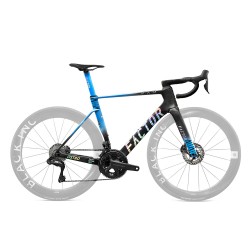 Велосипед Factor Road Ostro Vam 2.0 Ultegra 172.5/Bar 40x80/ W/O Wheels Icon Blue 56 см