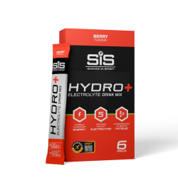 Напій електролітичний SIS Hydro+ Electrolyte drink mix 6x 4,1gr Berry