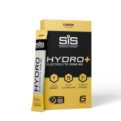 Напій електролітичний SIS Hydro+ Electrolyte drink mix 6x 4,1gr Lemon