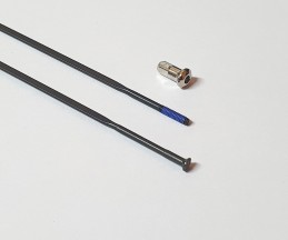 Спиця BLACK INC Pillar Direct Tension Black 280 mm Black