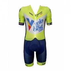 Комбинезон Dnepr Master Cycling Team  Pro-T04/Cyclo-One желтый/синий 44