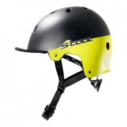 Шлем SCOOL safeX 02 детский черный/желтый S