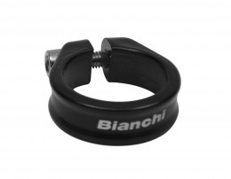 Хомут подседельный BIANCHI Pro Max-27 Alu Black 35mm